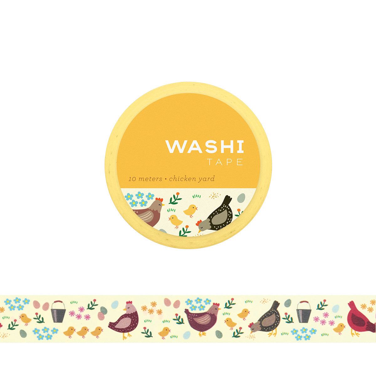 CHICKEN YARD WASHI TAPE