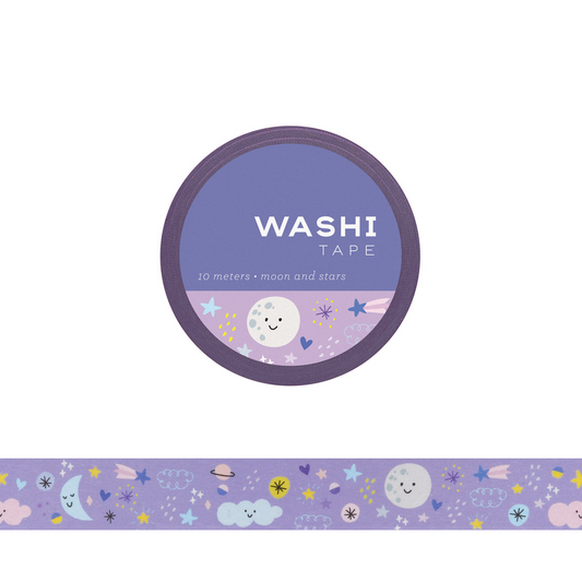 MOON & STARS WASHI TAPE