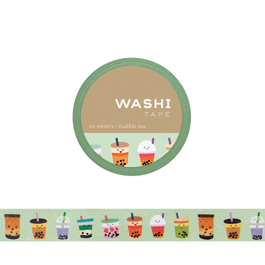 BUBBLE TEA WASHI TAPE