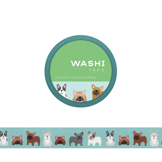 FRENCH BULLDOG WASHI TAPE