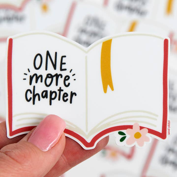 ONE MORE CHAPTER STICKER