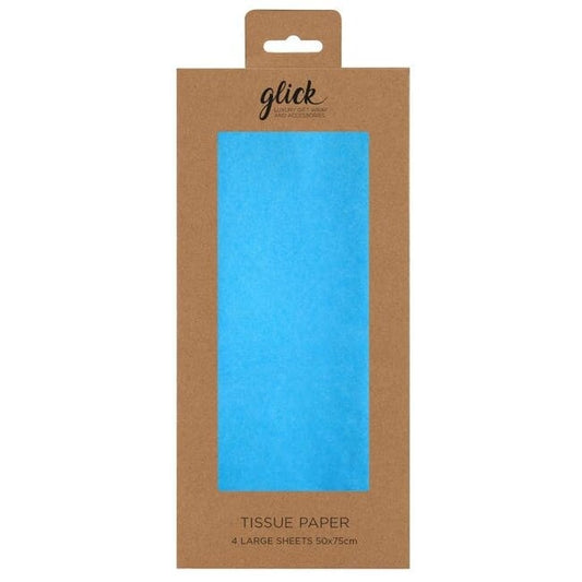 TURQUOISE PLAIN TISSUE