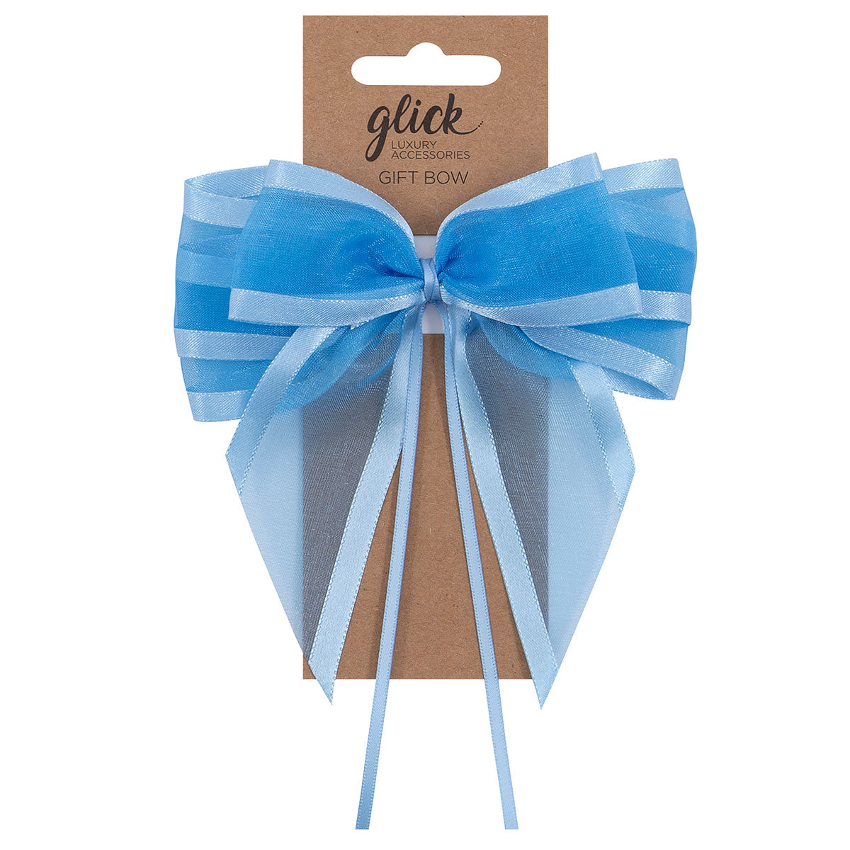 BABY BLUE RIBBON BOW