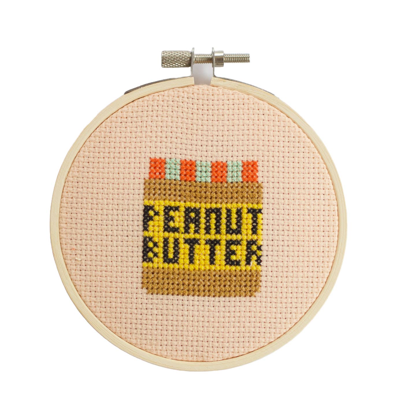 PEANUT BUTTER CROSS STITCH KIT