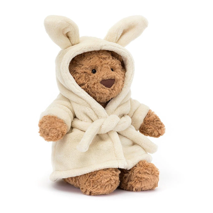 JELLYCAT BARTHOLOMEW BEAR BATHROBE