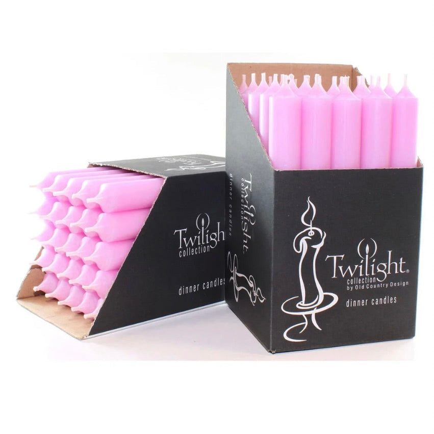 LILAC CANDLE 10"