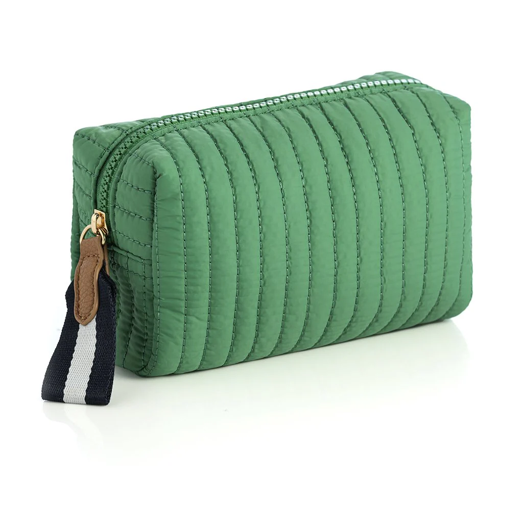 S GREEN BOXY POUCH