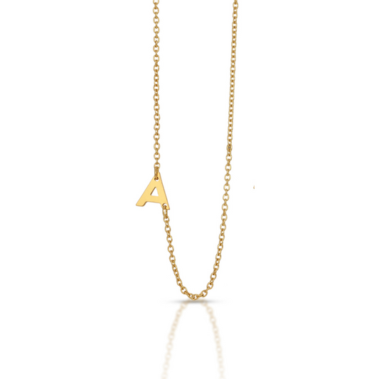 A LETTER NECKLACE