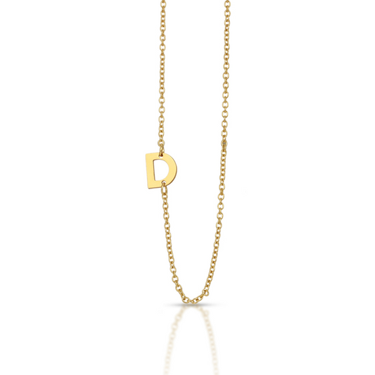 D LETTER NECKLACE