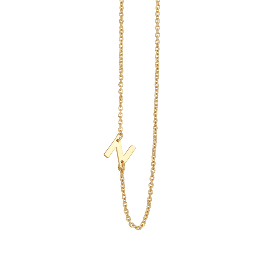 N LETTER NECKLACE