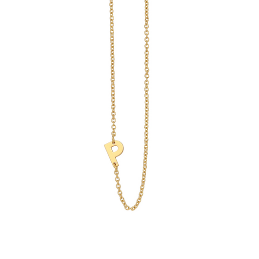 P LETTER NECKLACE
