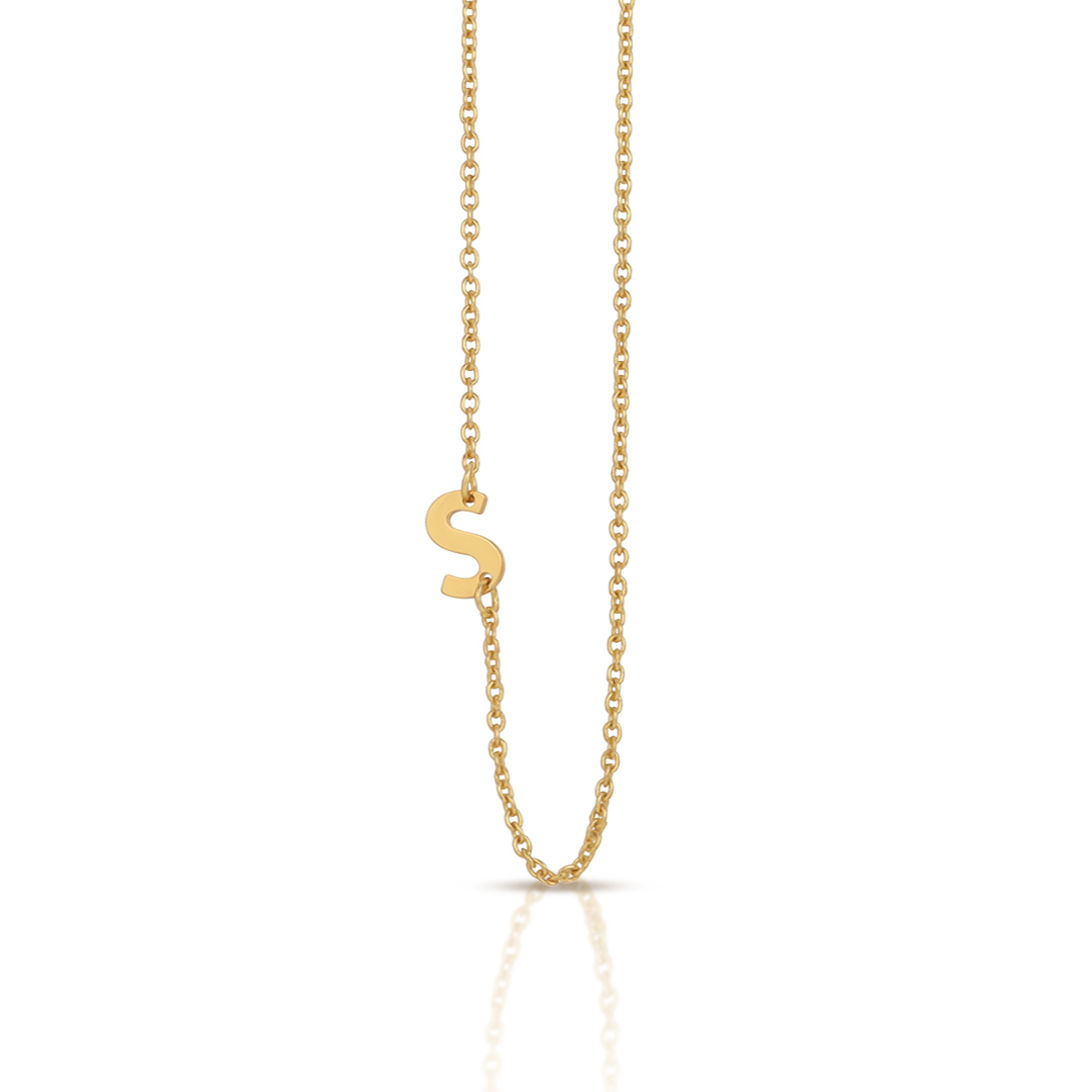 S LETTER NECKLACE