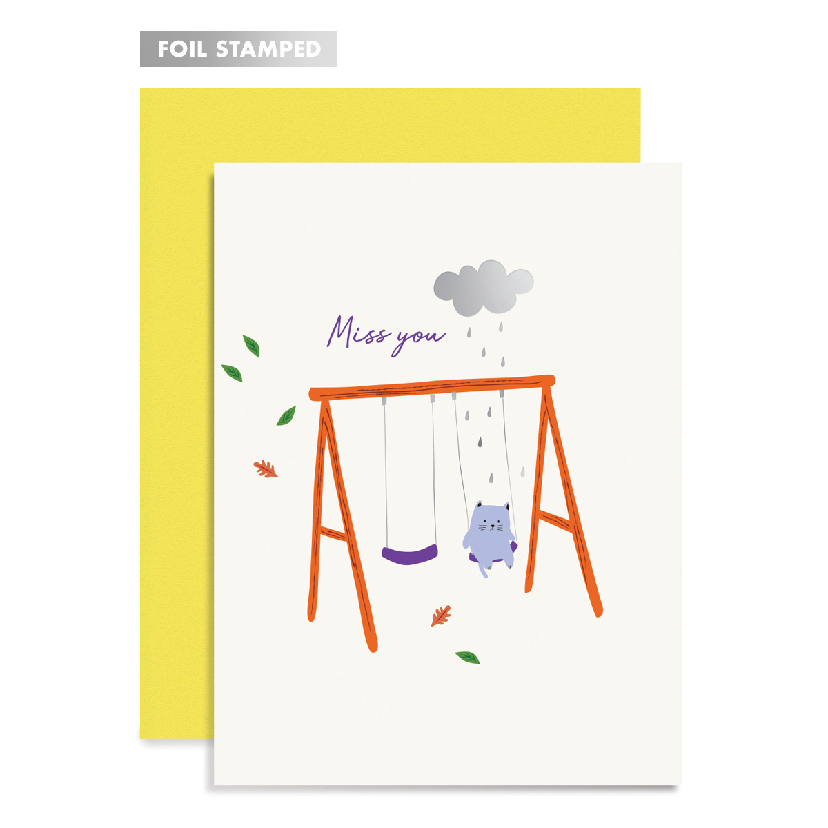 UNDER A CLOUD GREETING CARD