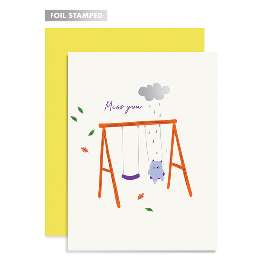 UNDER A CLOUD GREETING CARD