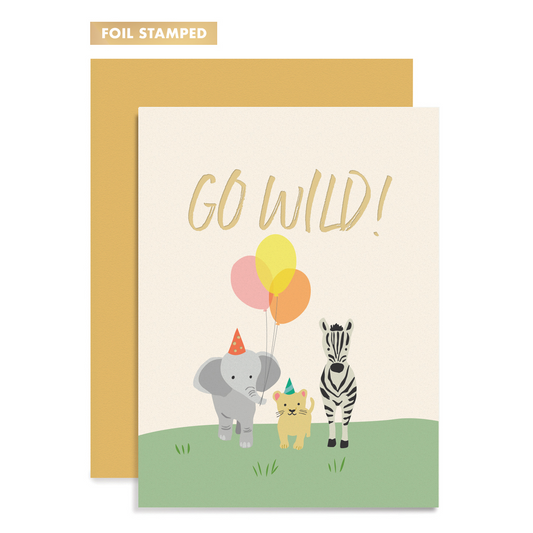 SAFARI GREETING CARD