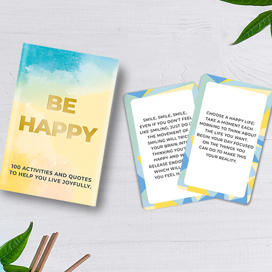 BE HAPPY CARDS
