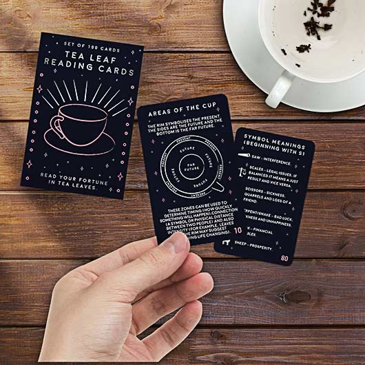 TEA LEAF  READING CARDS