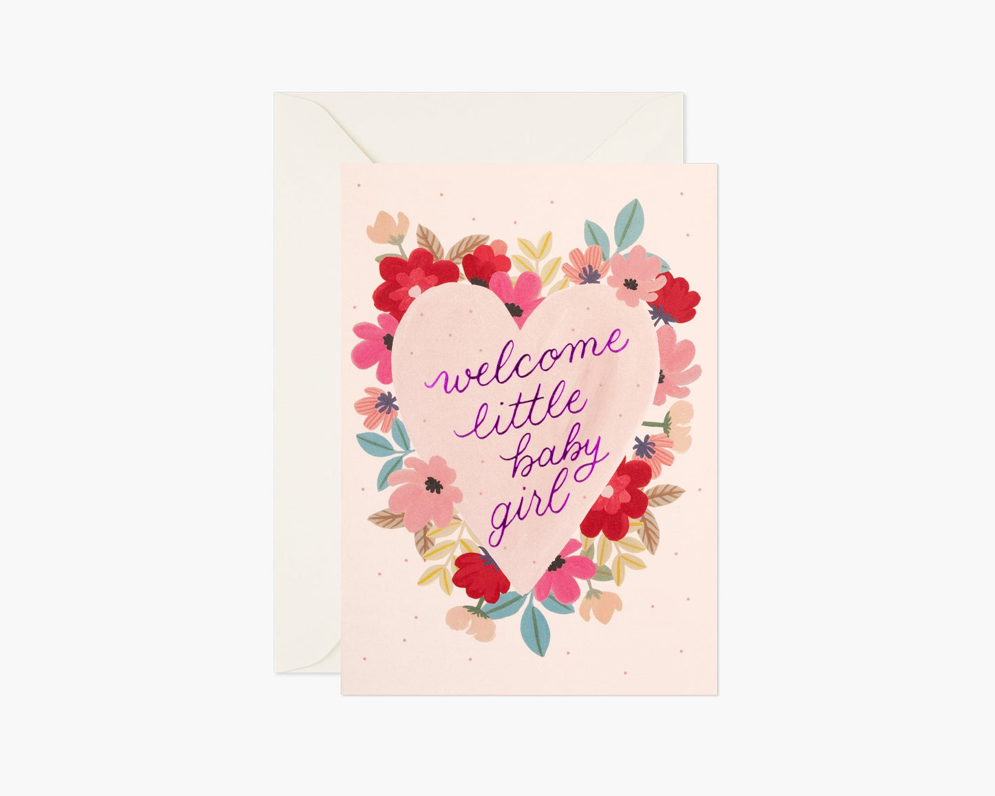 BABY GIRL CARD