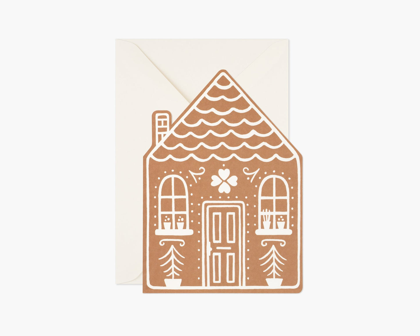 GINGERBREAD HOUSE HOLIDAY CARD