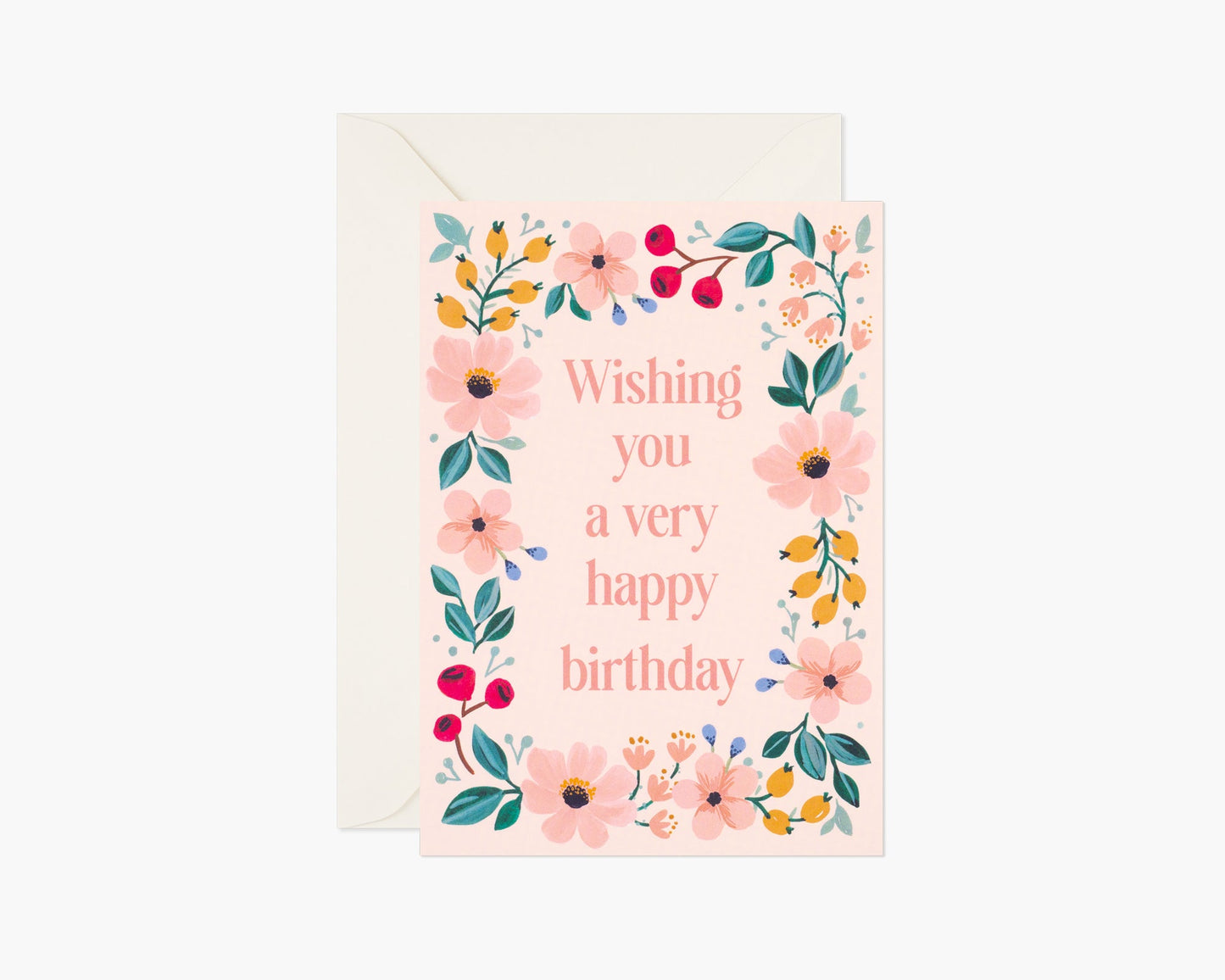 SECRET GARDEN BIRTHDAY CARD