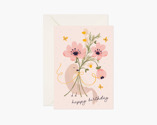 LITTLE SPARROW BIRTHDAY CARD