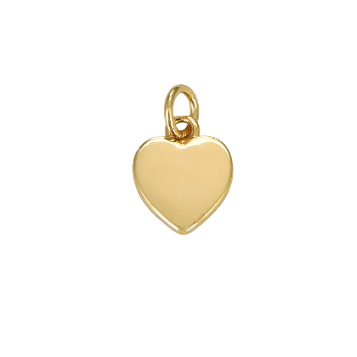 BC FLAT HEART CHARM