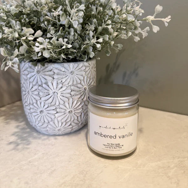 AMBERED VANILLE CANDLE