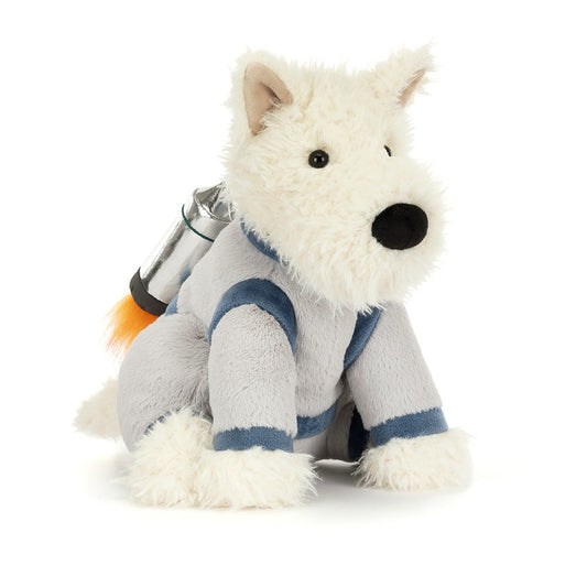 JELLYCAT MUNRO SCOTTIE DOG SPACE OUTFIT