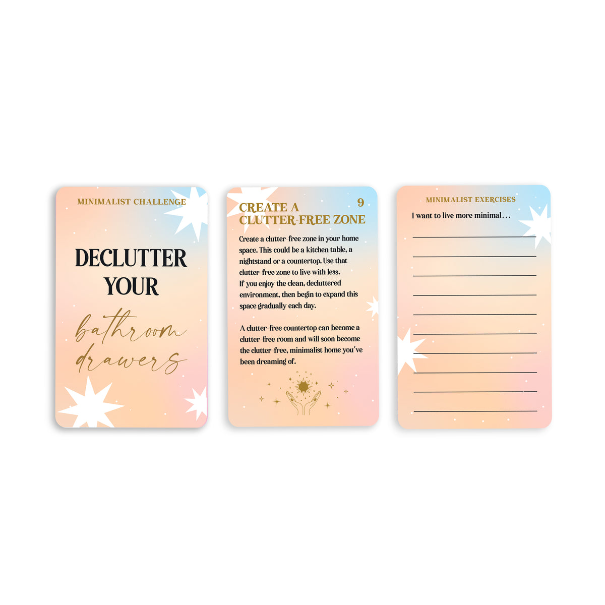 MINIMALIST CARDS