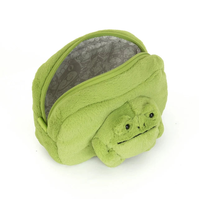 JELLYCAT RICKY RAIN FROG POUCH