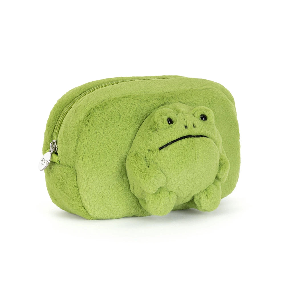 JELLYCAT RICKY RAIN FROG POUCH