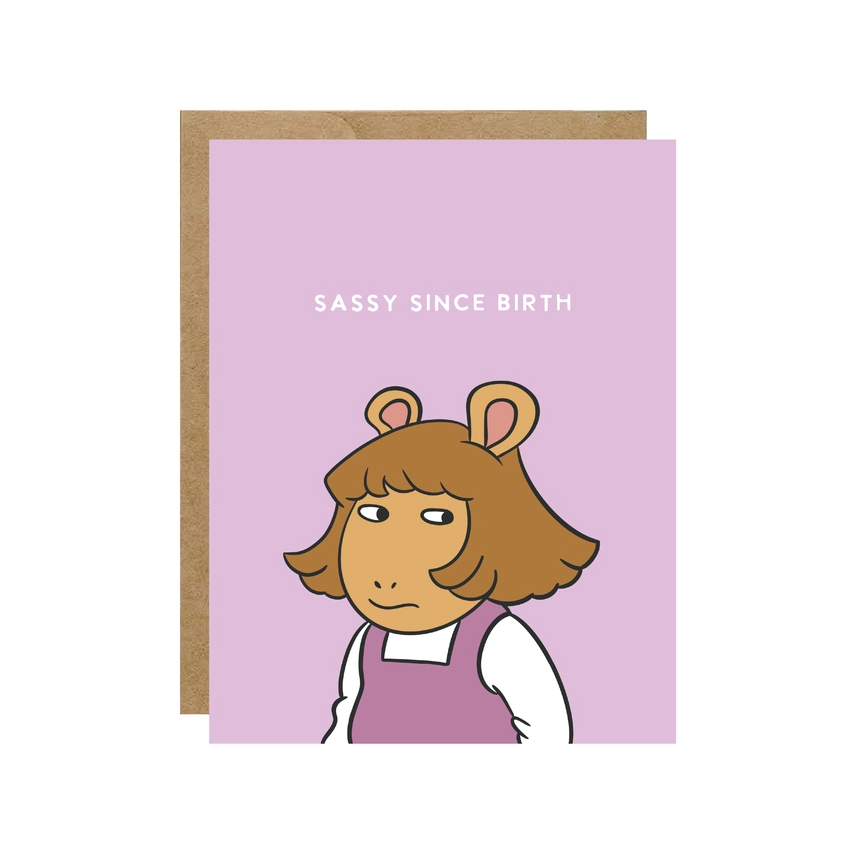 SASSY DW CARD