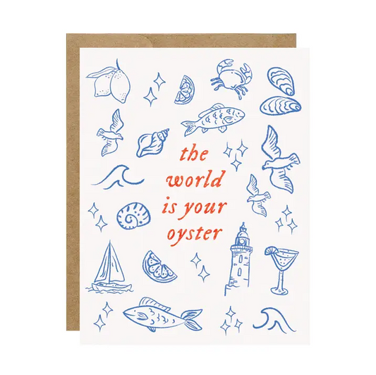 THE WORLD IS YOUR OYSTER CARD