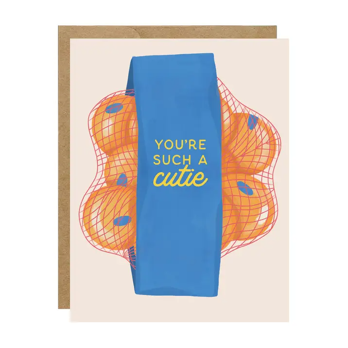 SUCH A CUTIE CLEMENTINE CARD