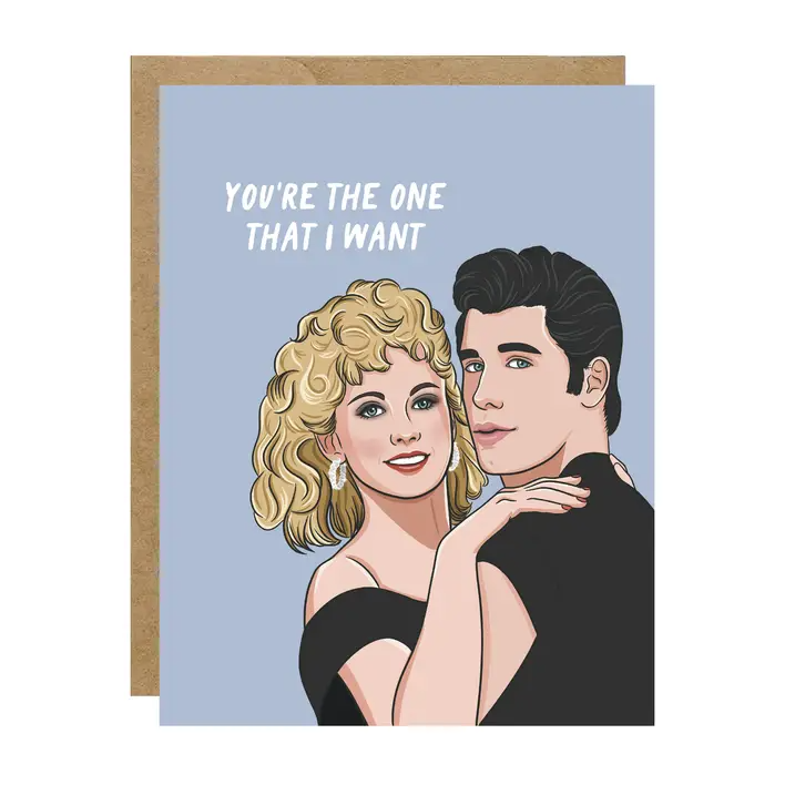 THE ONE THAT I WANT CARD