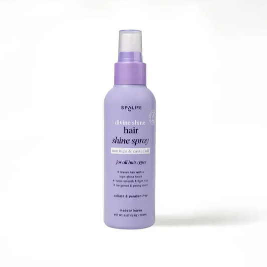 DIVINE HAIR SHINE SPRAY MORINGA & CASTOR OIL