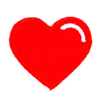 RED HEART MINI PATCH