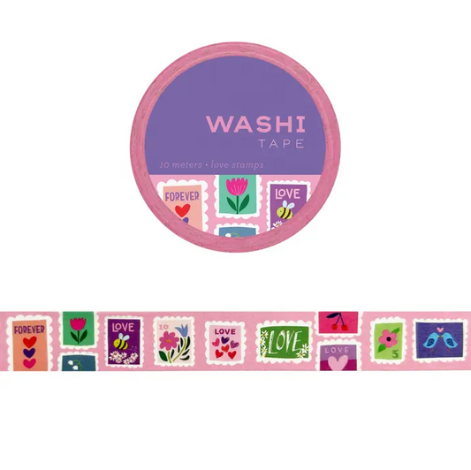 LOVE STAMPS WASHI TAPE