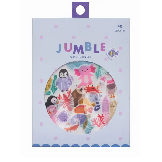 OCEAN JUMBLE STICKERS