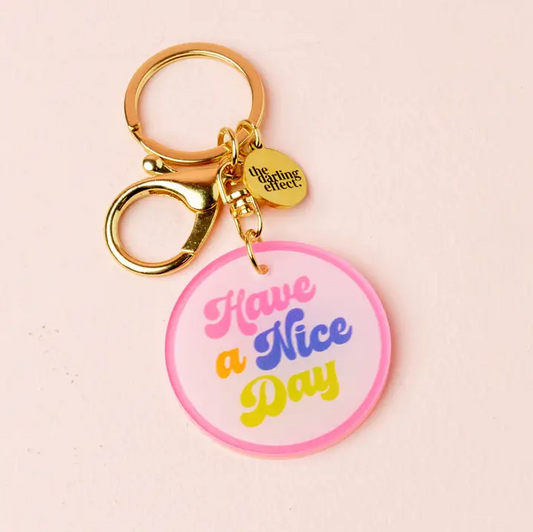 'HAVE A NICE DAY' KEYCHAIN