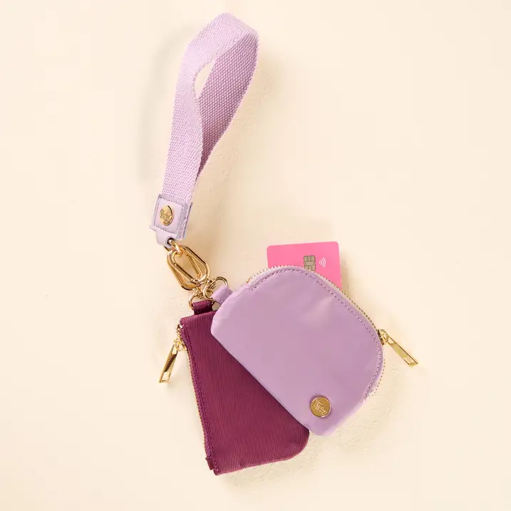 DUO WRISTLET - LILAC