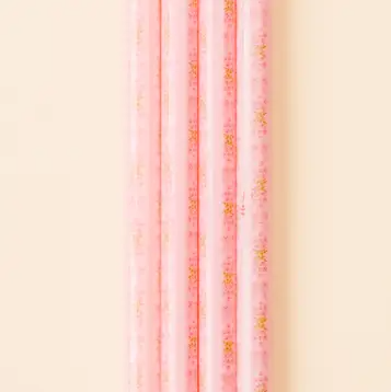 STRAW SET - FANCY PINK