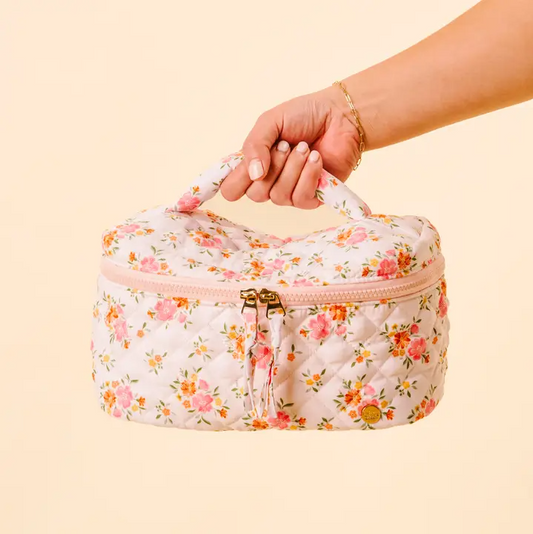 QUILTED POUCH - DAYDREAM CREAM