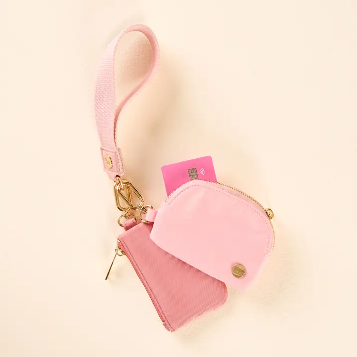 DUO WRISTLET - ROSE