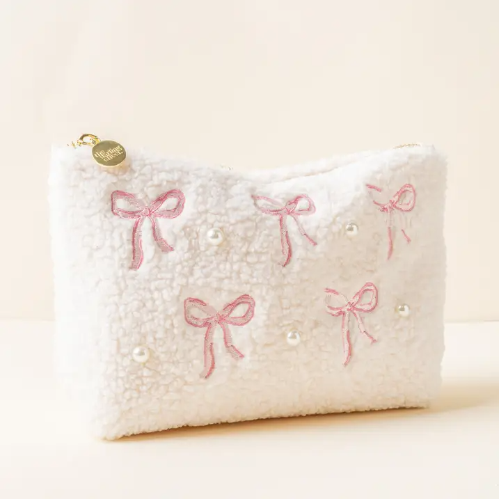 TEDDY POUCH - BOWS