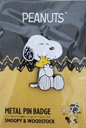SNOOPY & WOODSTOCK ENAMEL PIN