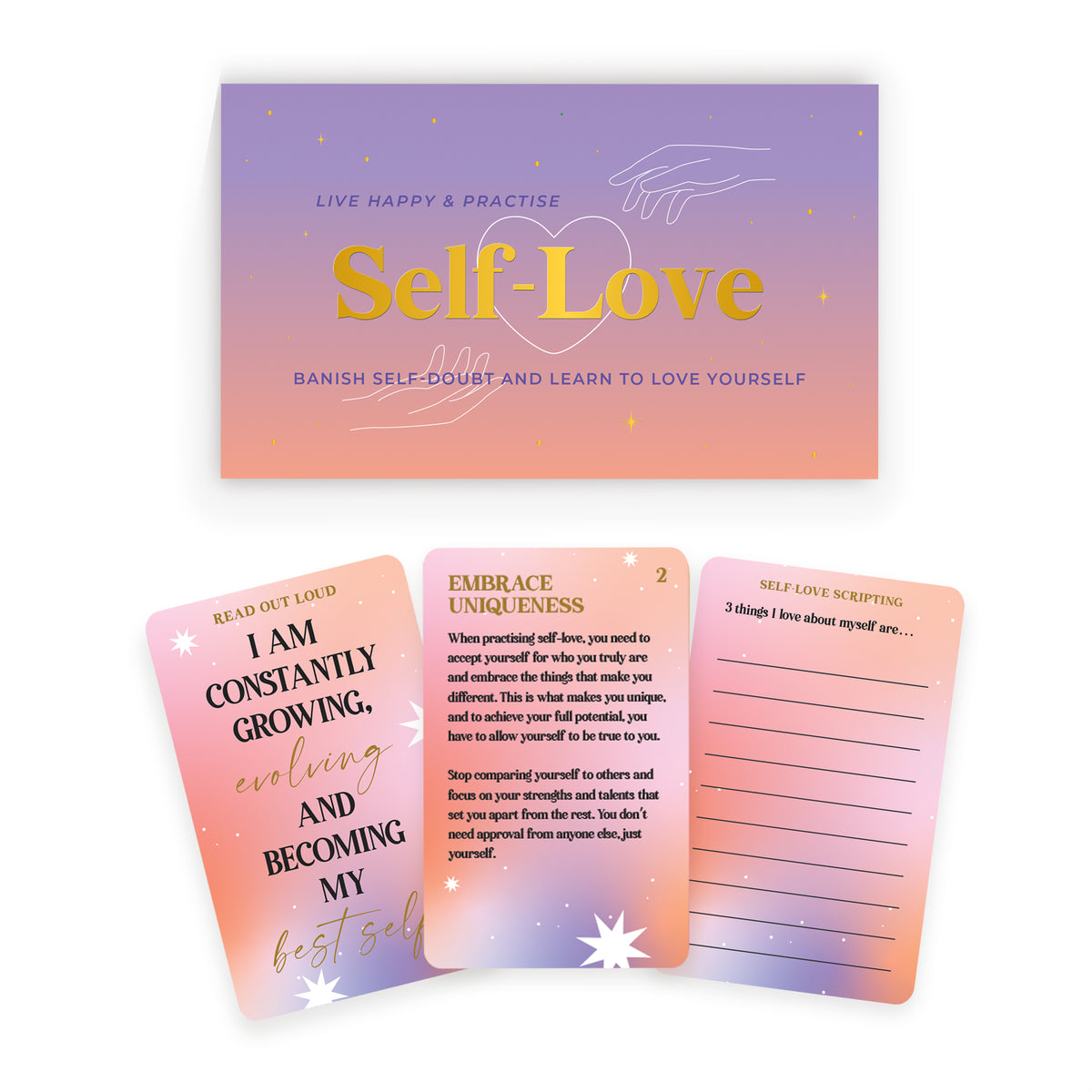 SELF-LOVE AFFIRMATION CARDS