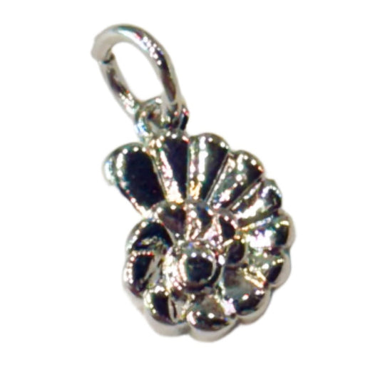 SILVER MINI SHELL CHARM