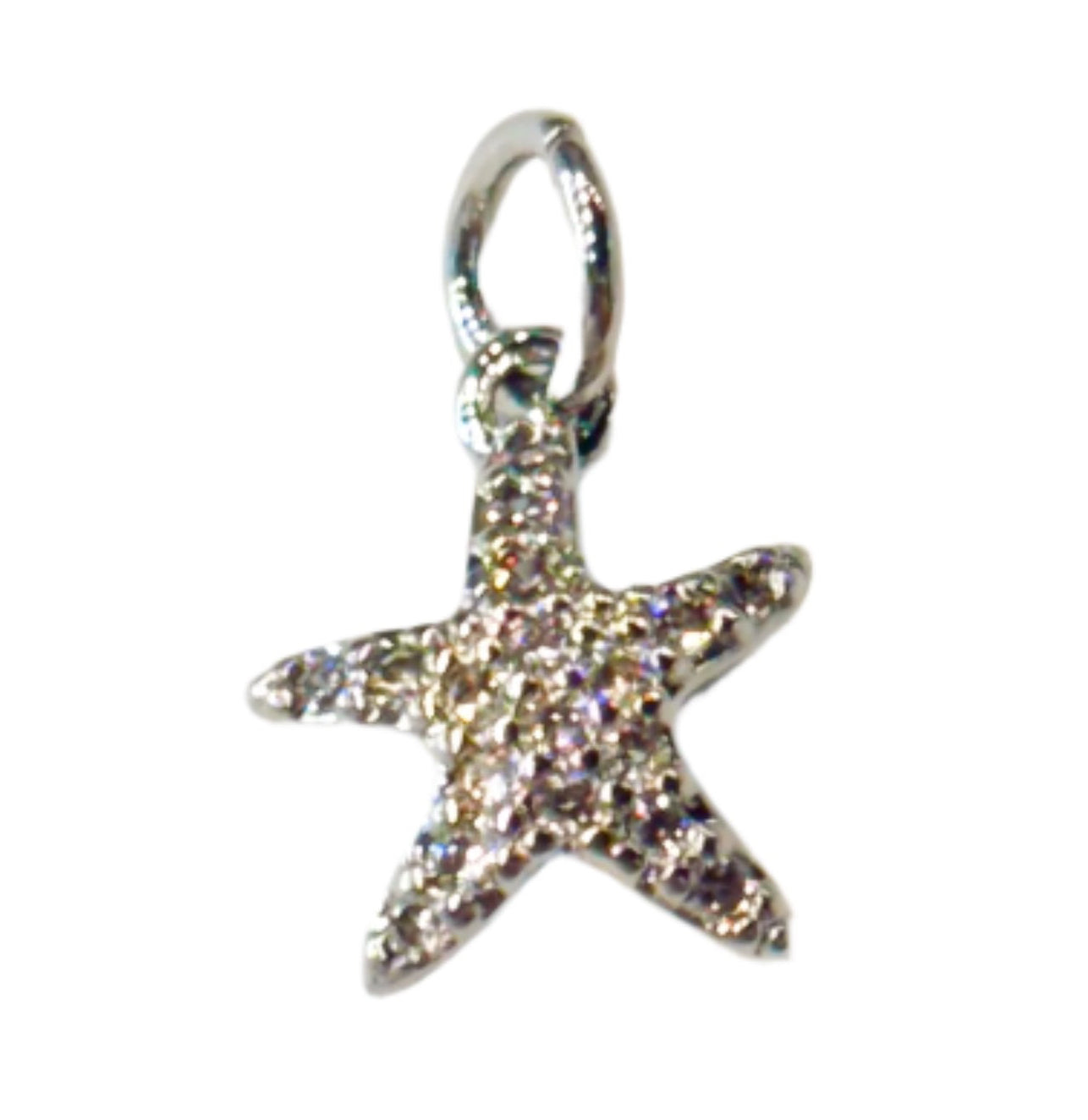 SILVER STARFISH CHARM
