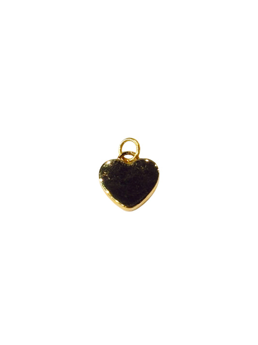 SB FLAT HEART CHARM